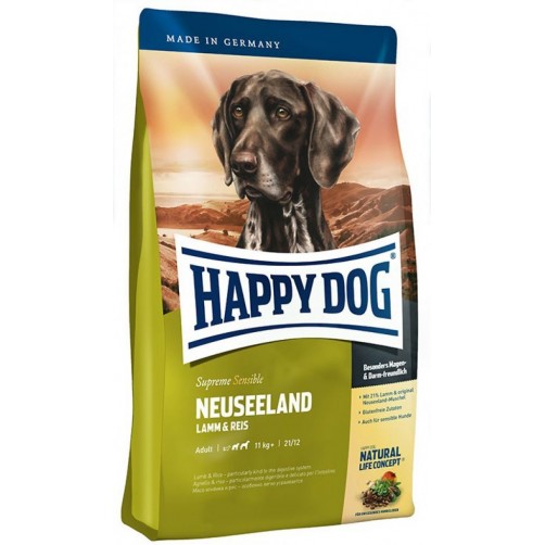 غذای خشک سگ هپی داگ  مناسب برای دستگاه گوارش حساس/ 1 کیلویی/ Happy Dog NEWZEELAND